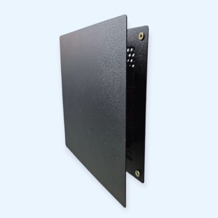 1414RVM Black (черный) ERA Решетка вентиляционная RVM сетка разъемная на магнитах 140х140 окраш.сталь